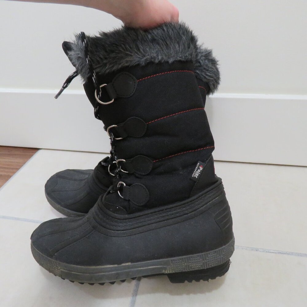 PAJAR Olga Winter Snow Duck Boots in Black Gorpcore Outdoor - Size US 6 - Picture 9 of 16